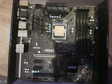 Материнская плата MSI B150M Mortar и процессор Intel Celeron G3930 - Комплектующие ПК в Новокузнецк