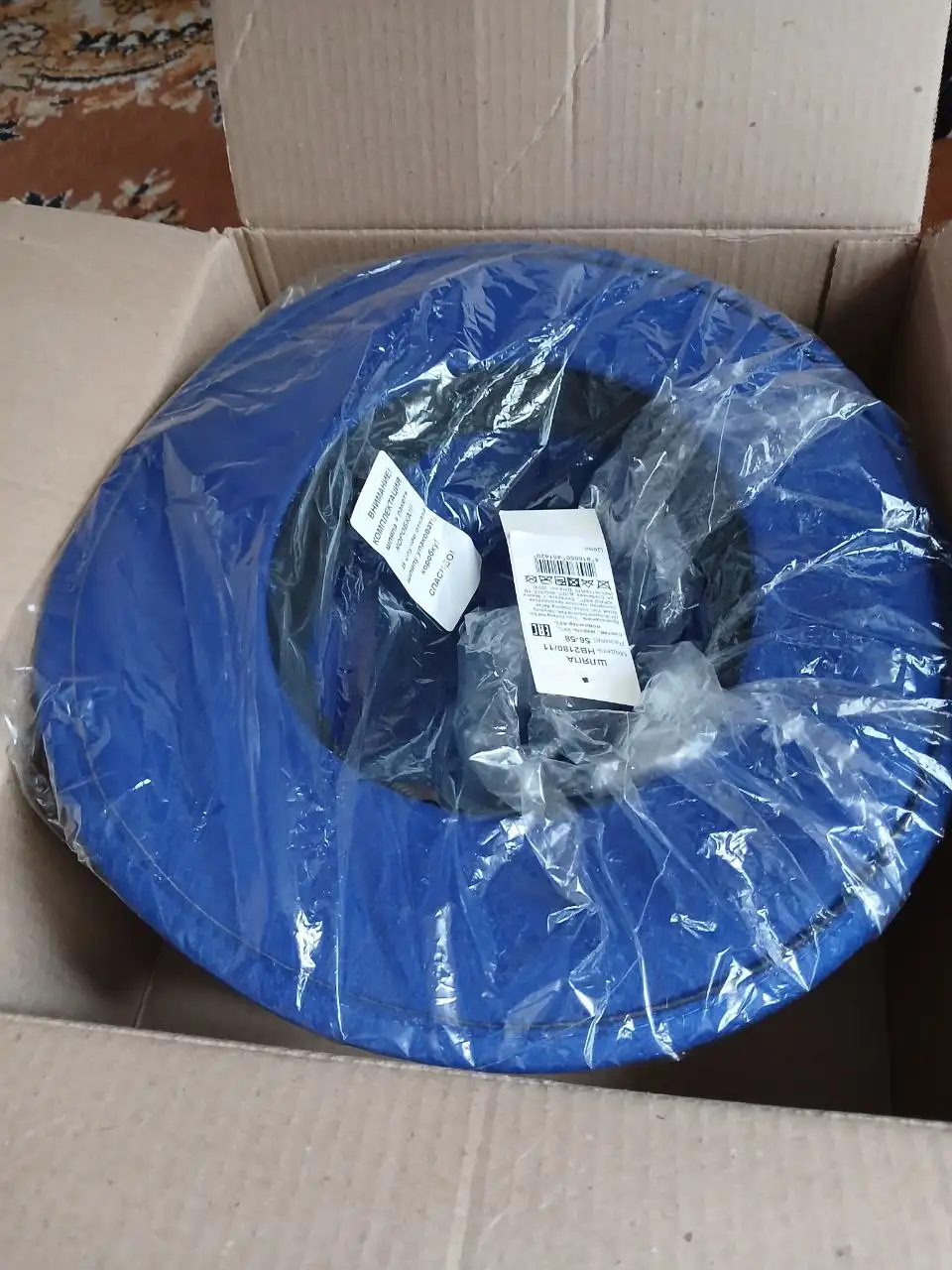 Шляпа фетровая, надета 1 раз - Головные уборы (Одежда) в Новокузнецк