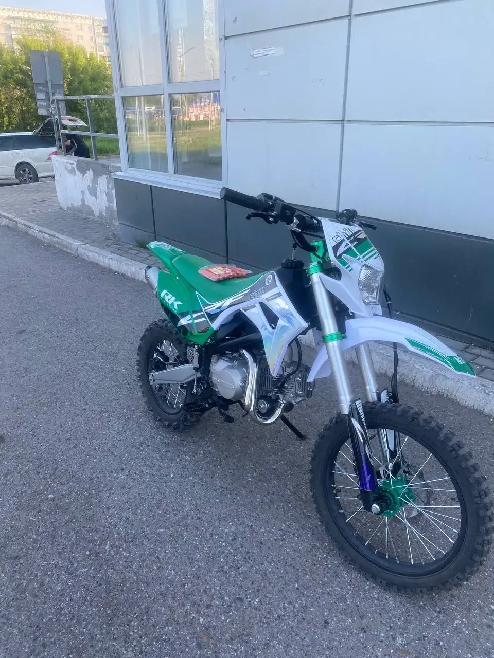 Продам питбайк 125 кубов в хорошем состоянии - Мотоциклы (Барахолка) в Новокузнецк