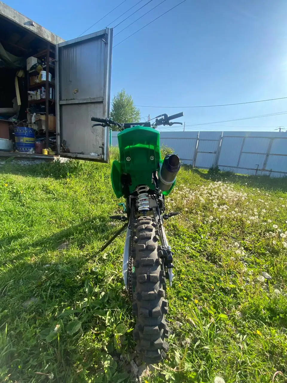 Продам питбайк 125 кубов в хорошем состоянии - Мотоциклы (Барахолка) в Новокузнецк