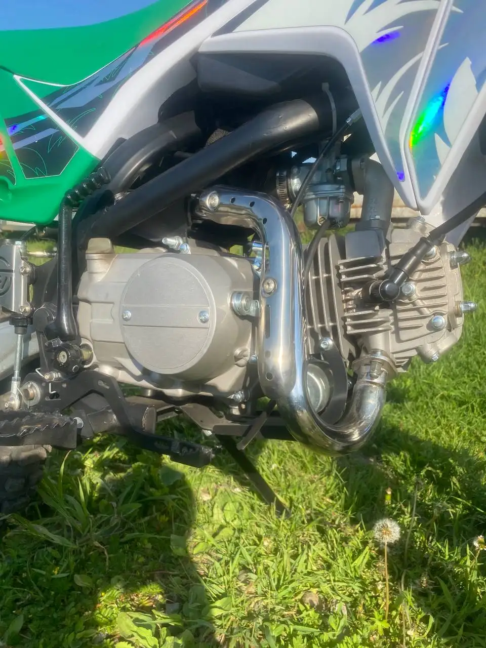 Продам питбайк 125 кубов в хорошем состоянии - Мотоциклы (Барахолка) в Новокузнецк
