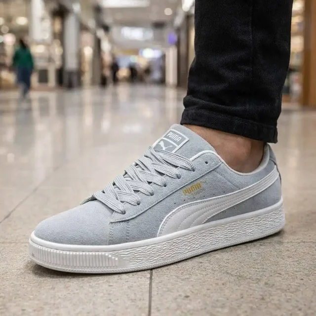 Кроссовки Puma suede серые - частное объявление в Новокузнецк