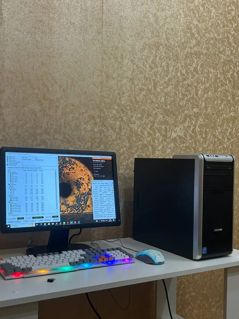 Продам ПК в сборе с монитором и периферией - Компьютеры (Электроника) в Новокузнецк