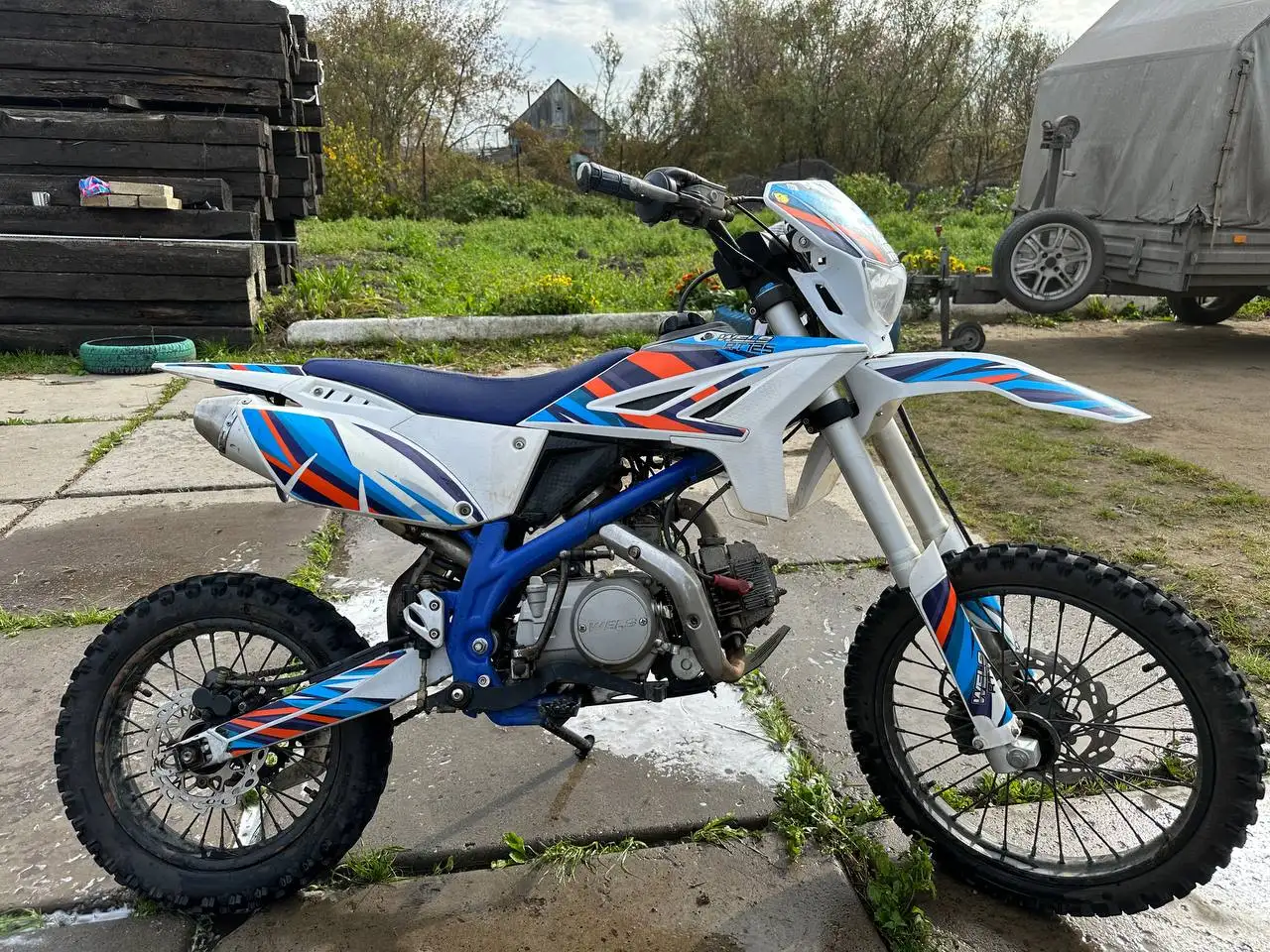 Мотоцикл в хорошем состоянии - Мотоциклы (Авто) в Новокузнецк