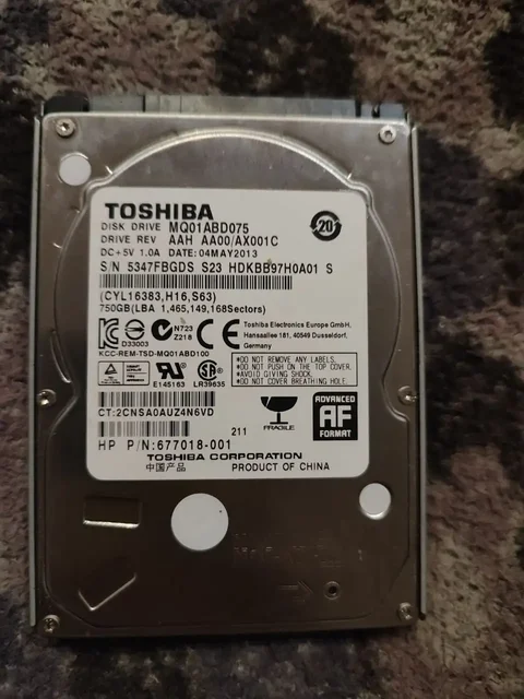 Продам рабочие жёсткие диски 500gb и 750gb - частное объявление в Новокузнецк