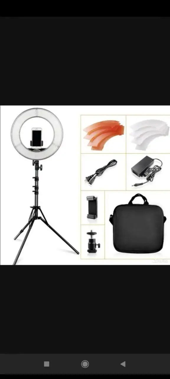 Профессиональная кольцевая лампа новая - Фото и видеотехника (Электроника) в Новокузнецк