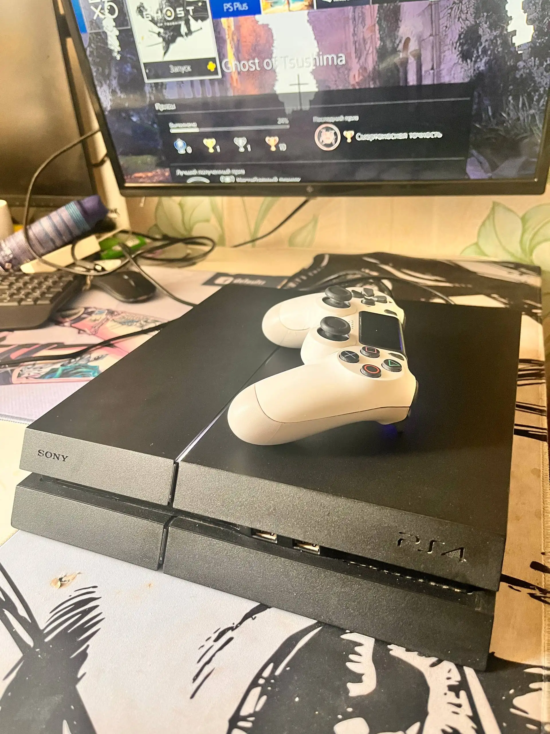 Продажа PlayStation 4 Pro 1ТБ с аккаунтом - Игровые консоли (Электроника) в Новокузнецк