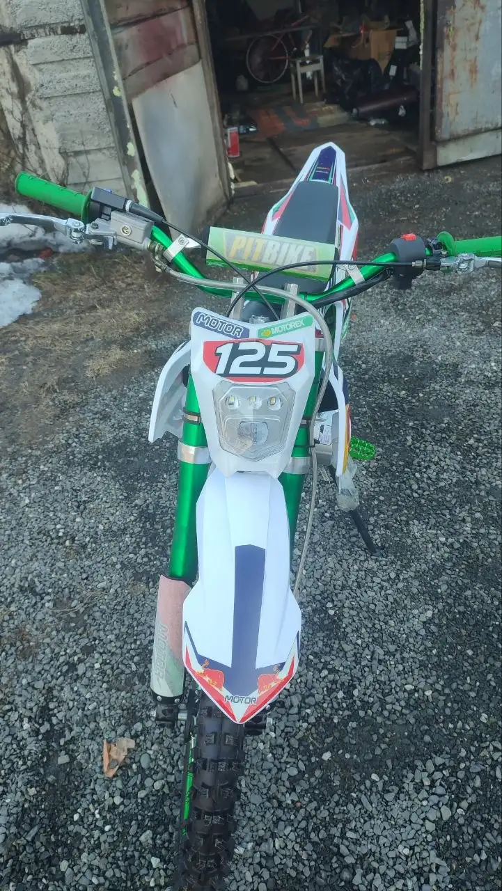 Продажа новых питбайков зеленого и оранжевого цвета - Барахолка в Новокузнецк