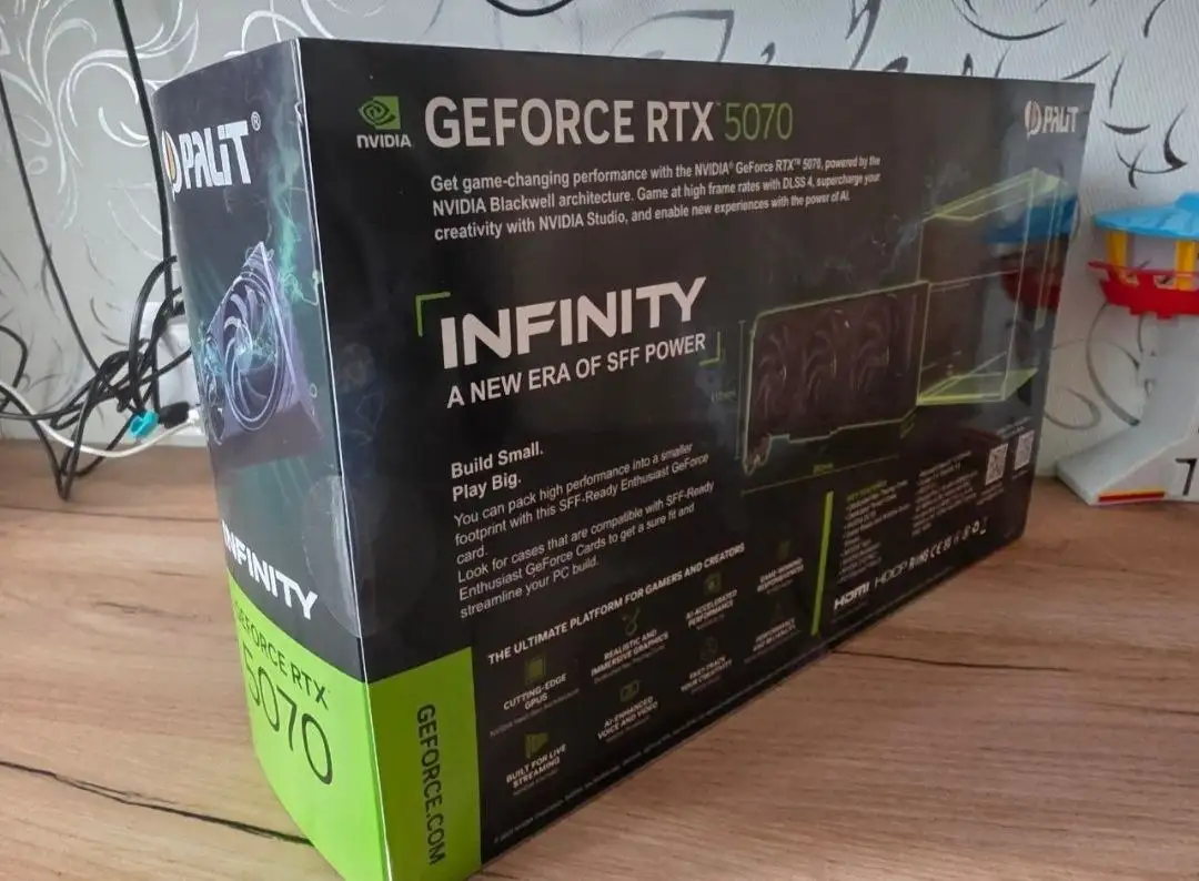 Продам видеокарту RTX 5070 12GB - Компьютерные комплектующие (Электроника) в Жиганск