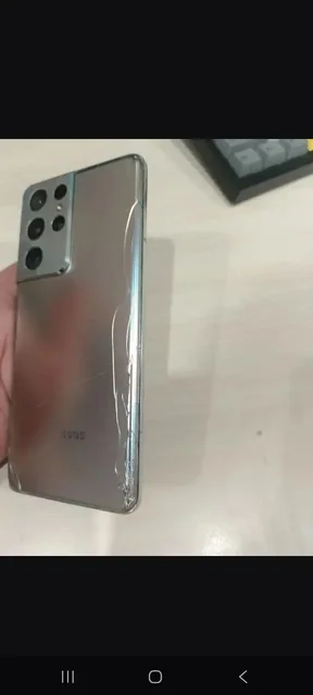 Продам Samsung S21 Ultra с повреждениями - Комплектующие для ПК в Новокузнецк