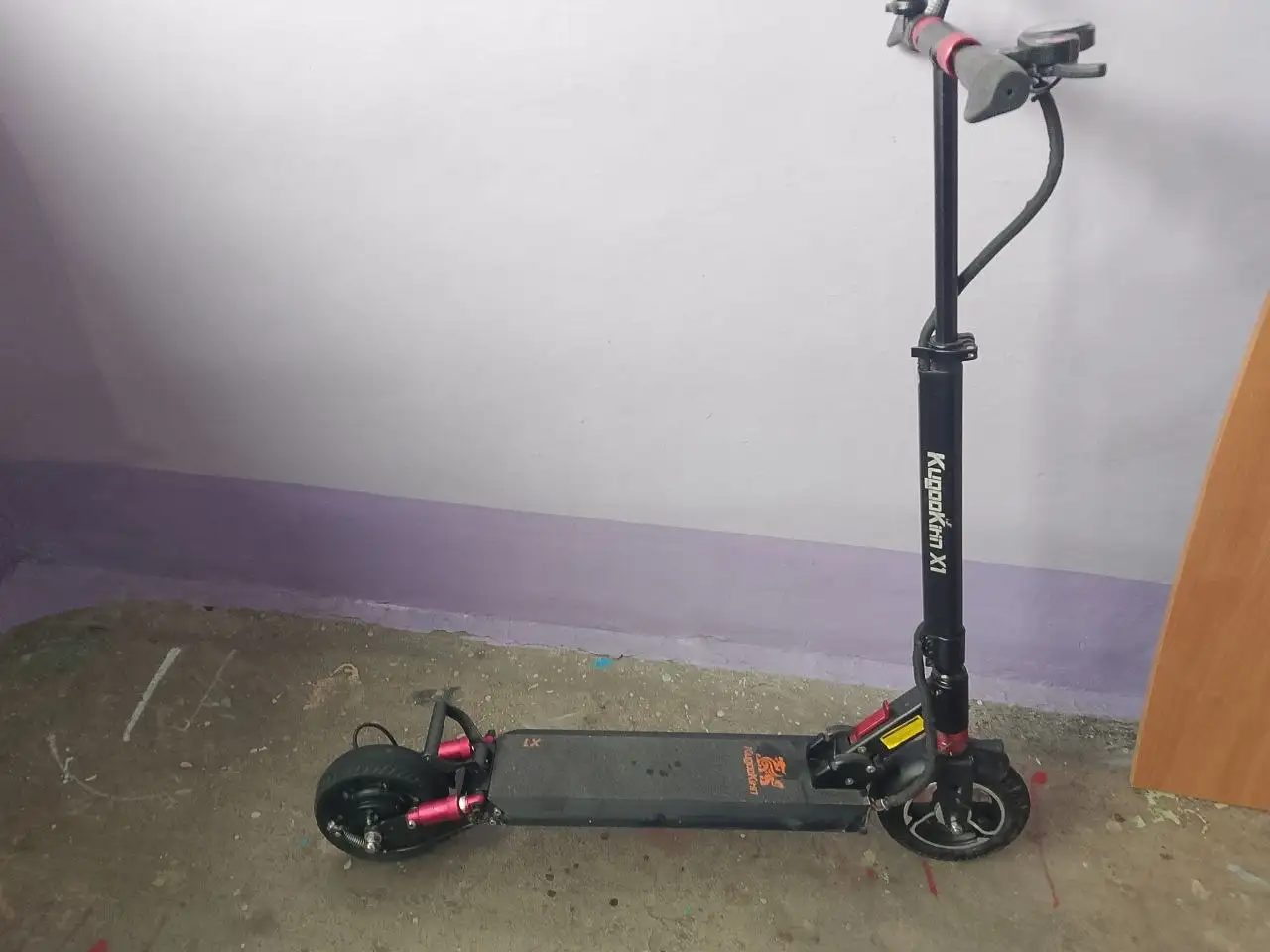 Электросамокат KuGoo X1 с пробегом 550 км - Электросамокаты (Электроника) в Новокузнецк