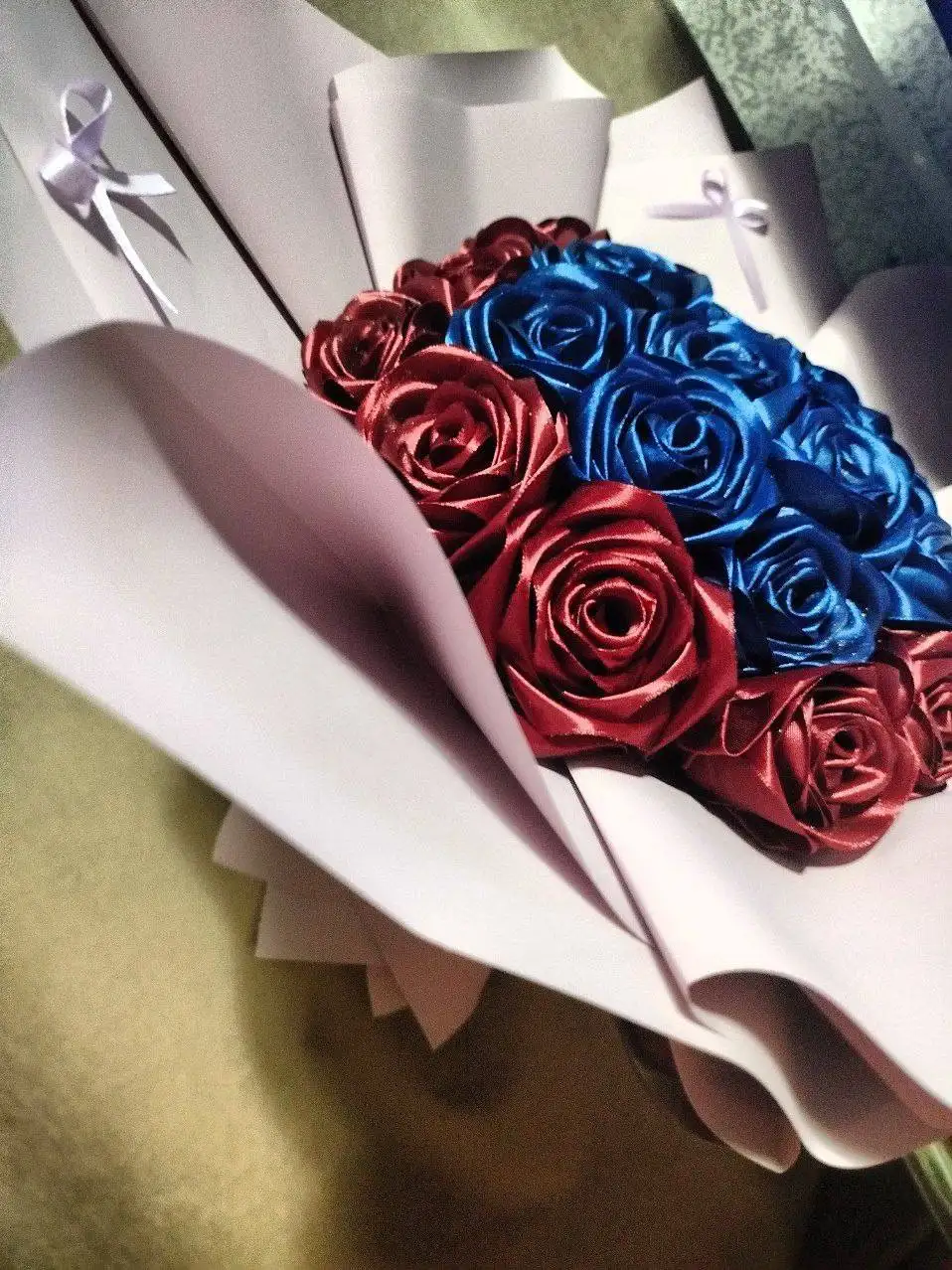 Букет из 25 цветов ручной работы - Рукоделие (Хобби и отдых) в Новокузнецк