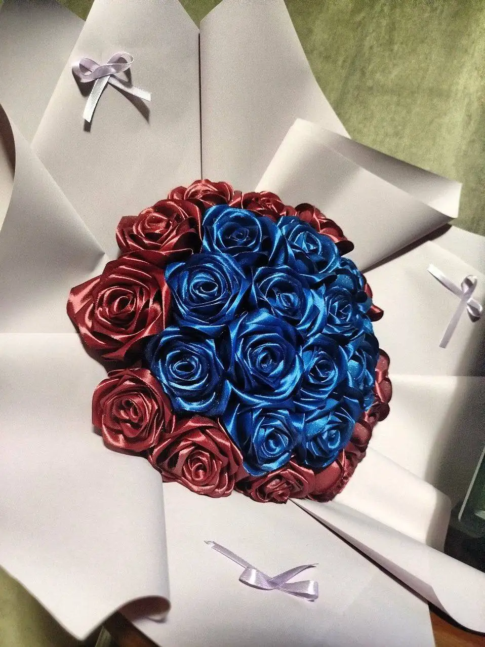 Букет из 25 цветов ручной работы - Рукоделие (Хобби и отдых) в Новокузнецк