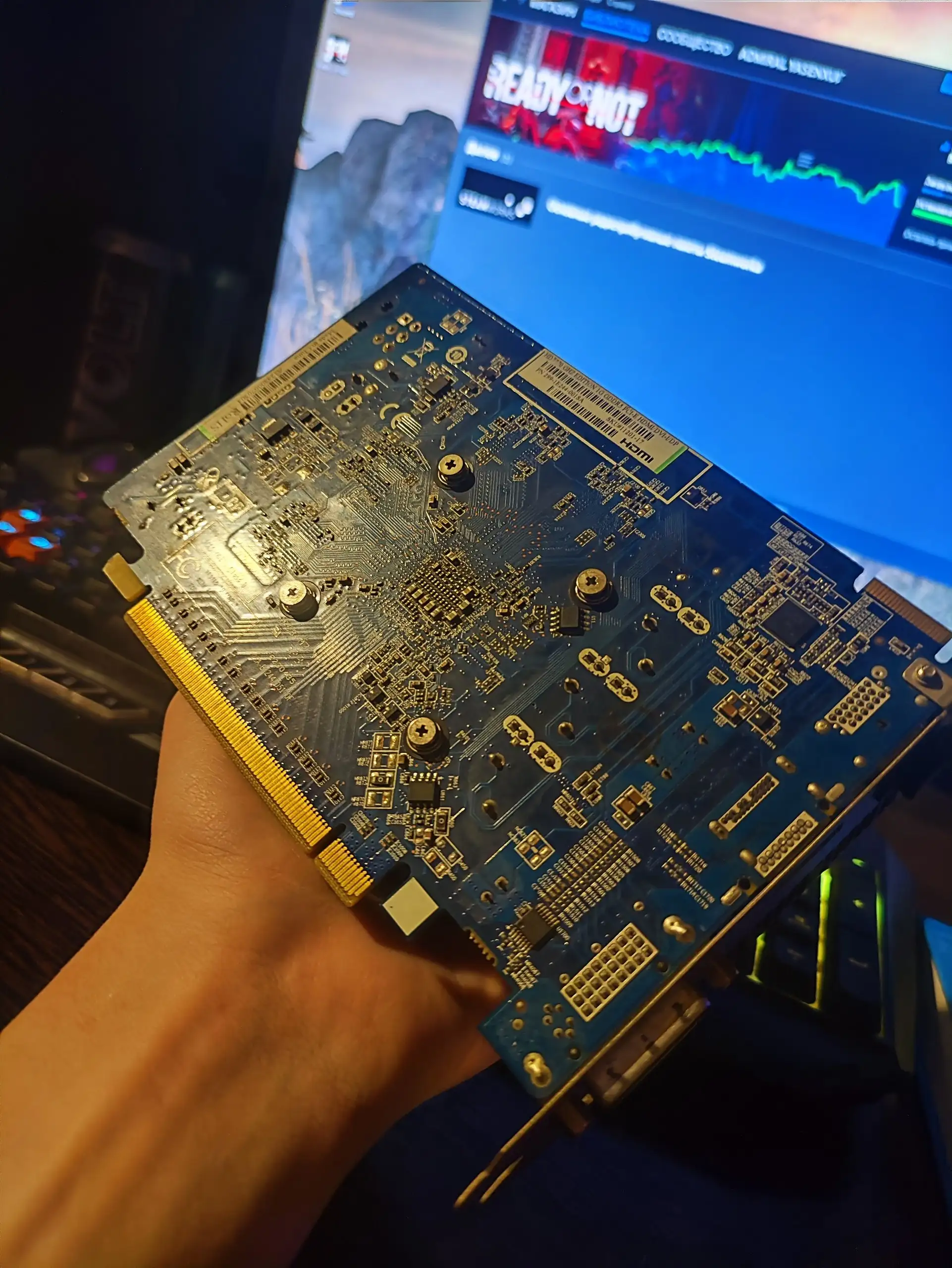 Видеокарта AMD Radeon HD 7770 в отличном состоянии - Комплектующие для ПК (Электроника) в Новокузнецк