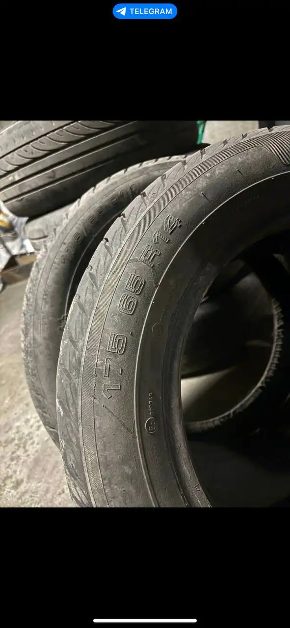 Продам литые диски с резиной 4x100 - Колёса и шины (Авто) в Новокузнецк