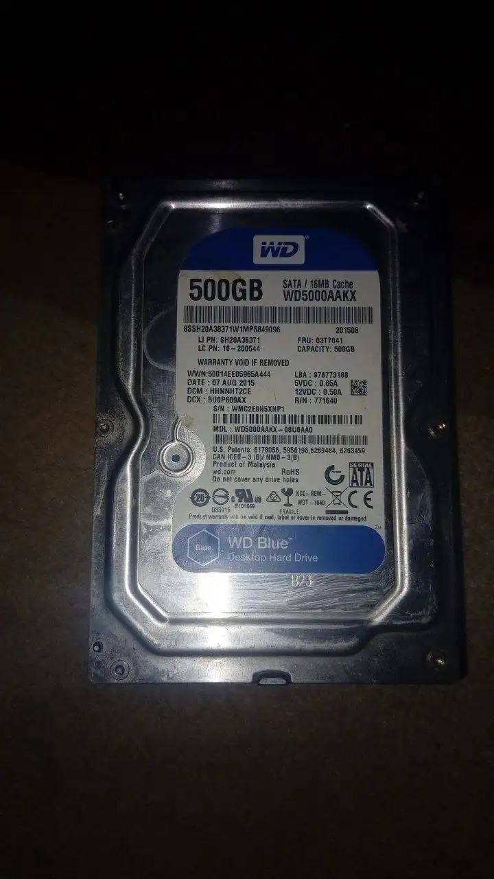 Продам SSD диск 500 ГБ - Комплектующие (Электроника) в Новокузнецк