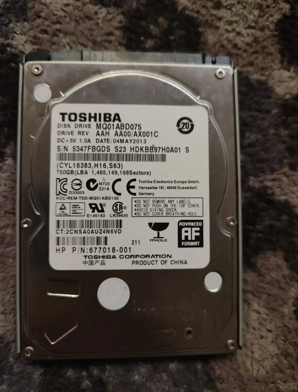 Продам 2 жестких диска 500 и 750 GB - Компьютерные комплектующие (Электроника) в Новокузнецк
