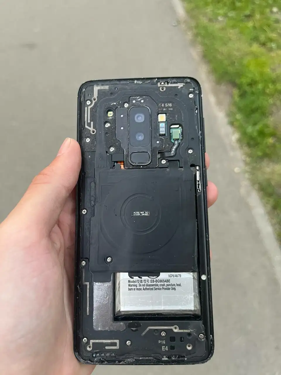 Samsung S9 Plus без задней крышки - Электроника в Новокузнецк
