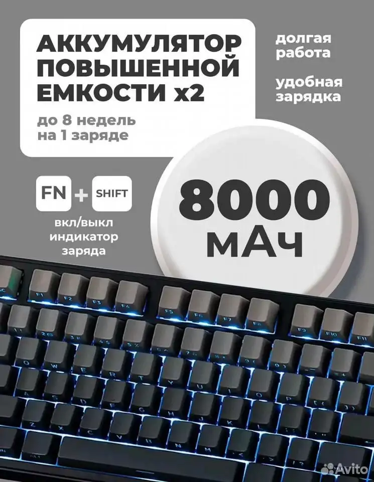 Клавиатура Aula F99 с дефектом - Клавиатуры (Электроника) в Новокузнецк