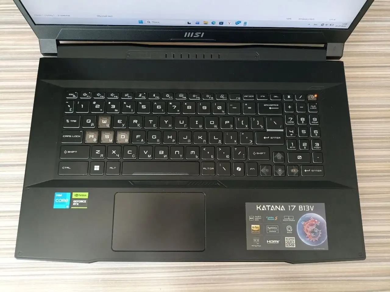 Ноутбук MSI Katana 17 RTX 4060 / i5 - Электроника в Новокузнецк