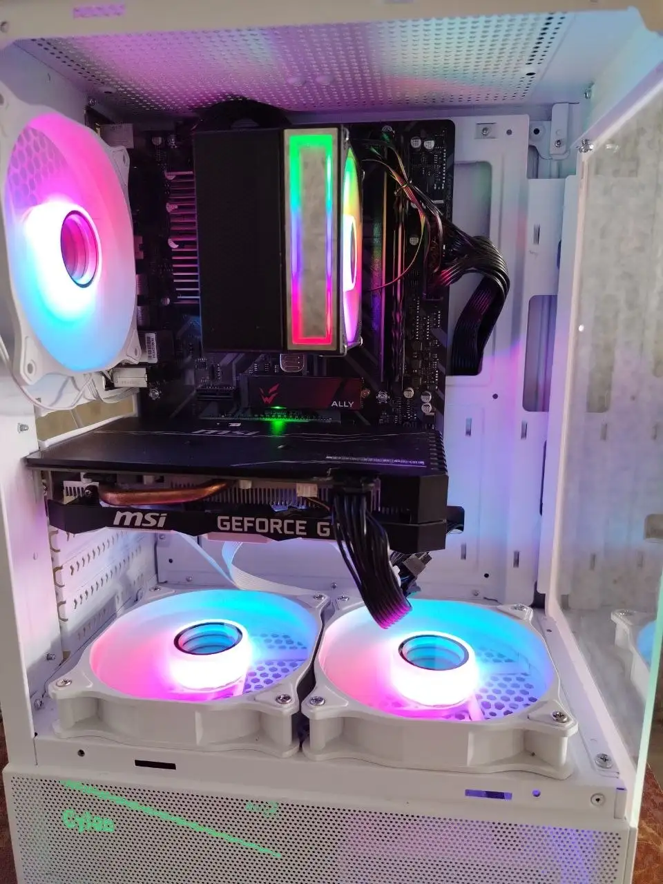 Игровой ПК AMD Ryzen 5 3600 + GTX 1660 Super - Компьютеры (Электроника) в Новокузнецк