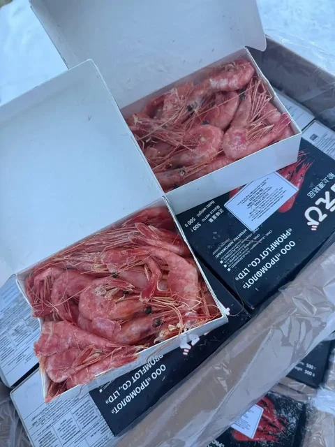 Креветка вылов сентябрь 25 года, размер 70/90, фасовка 1 кг - Аквариумистика в Хабаровск