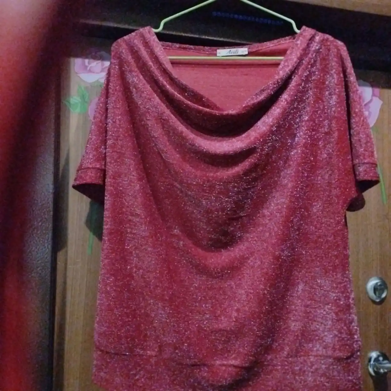 Блузка с люрексом