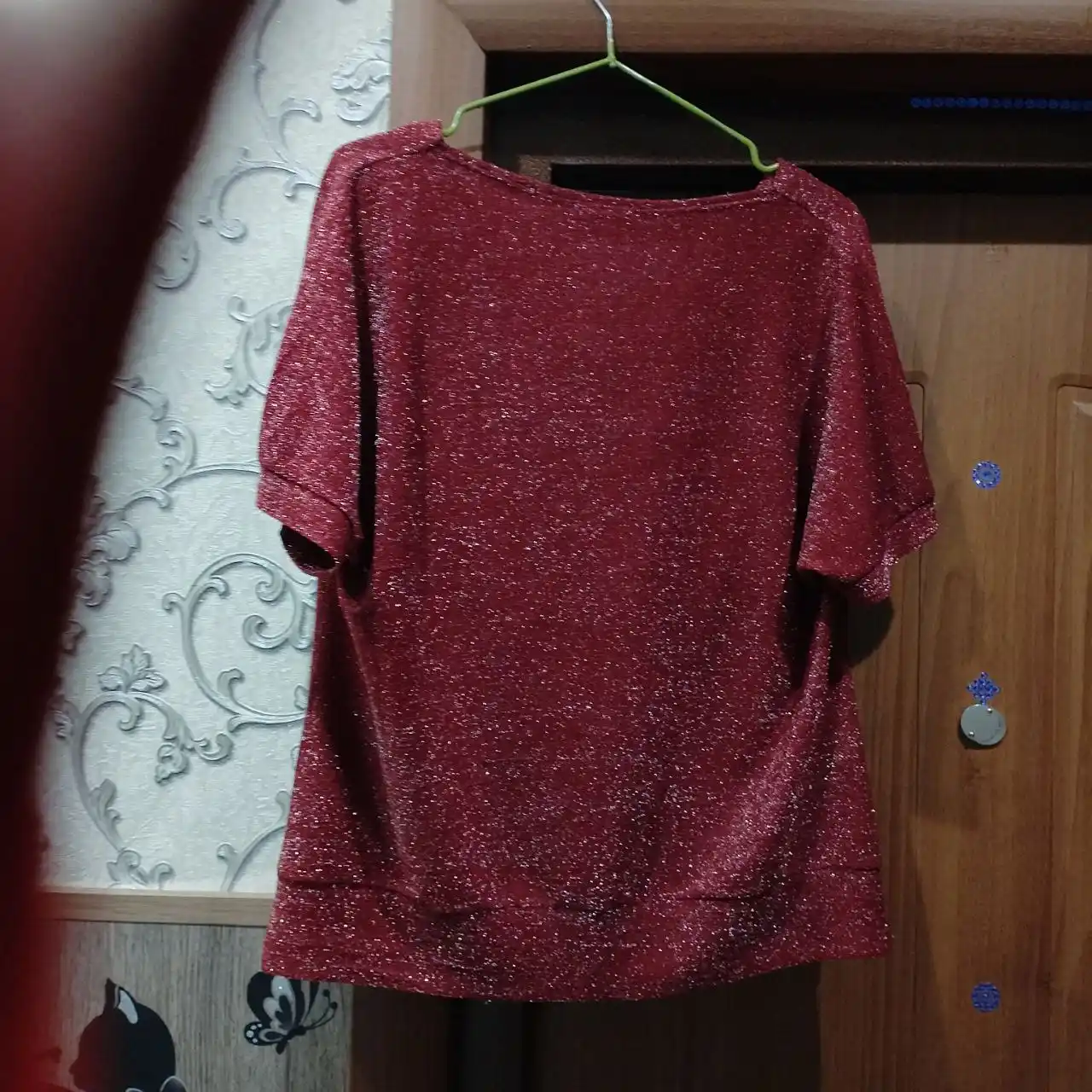 Блузка с люрексом