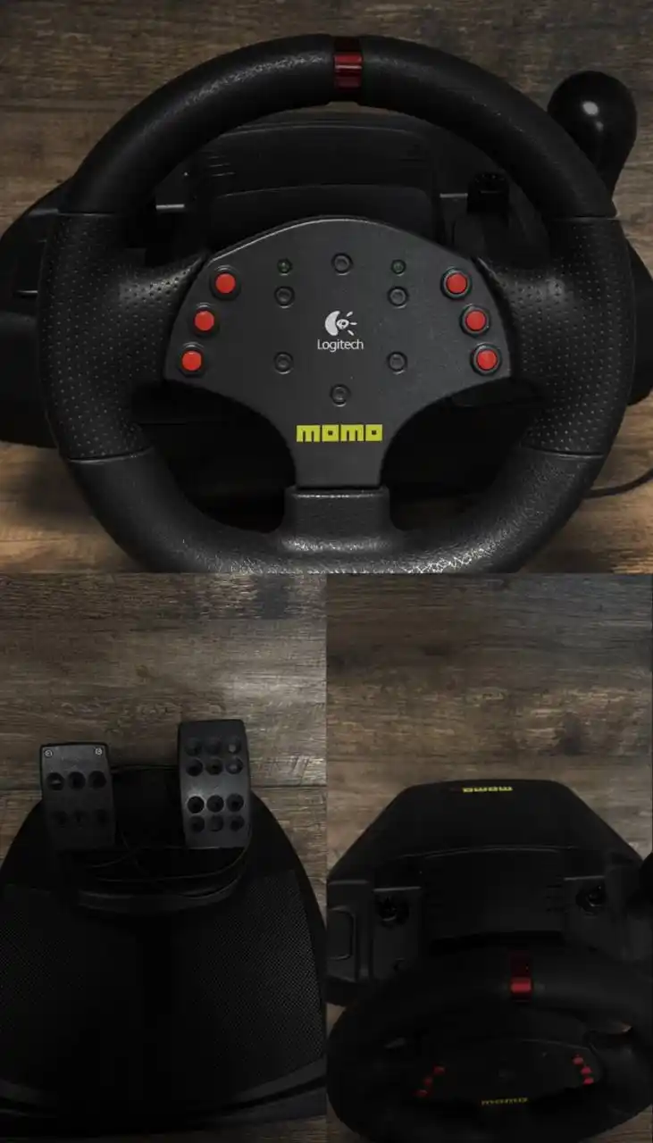 Продам игровой руль Logitech МОМО Racing 900 - Электроника в Уфа