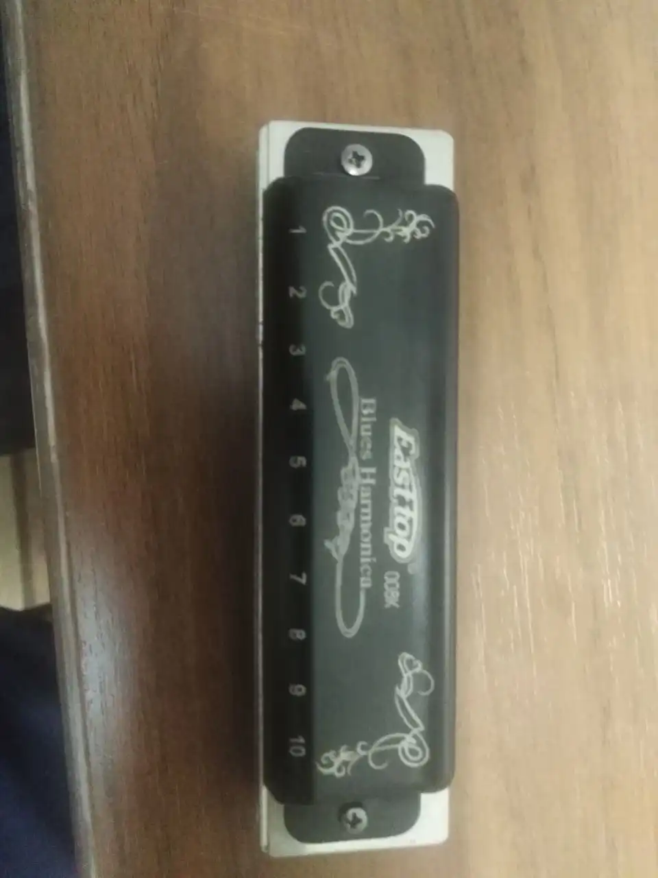 Губная гармошка с чехлом и тряпкой