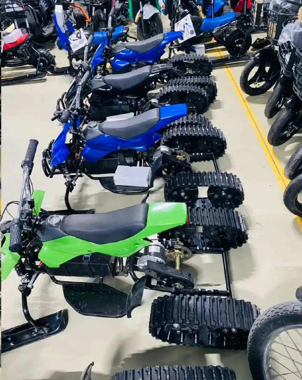 Электроснегокат с запасом хода до 30 км