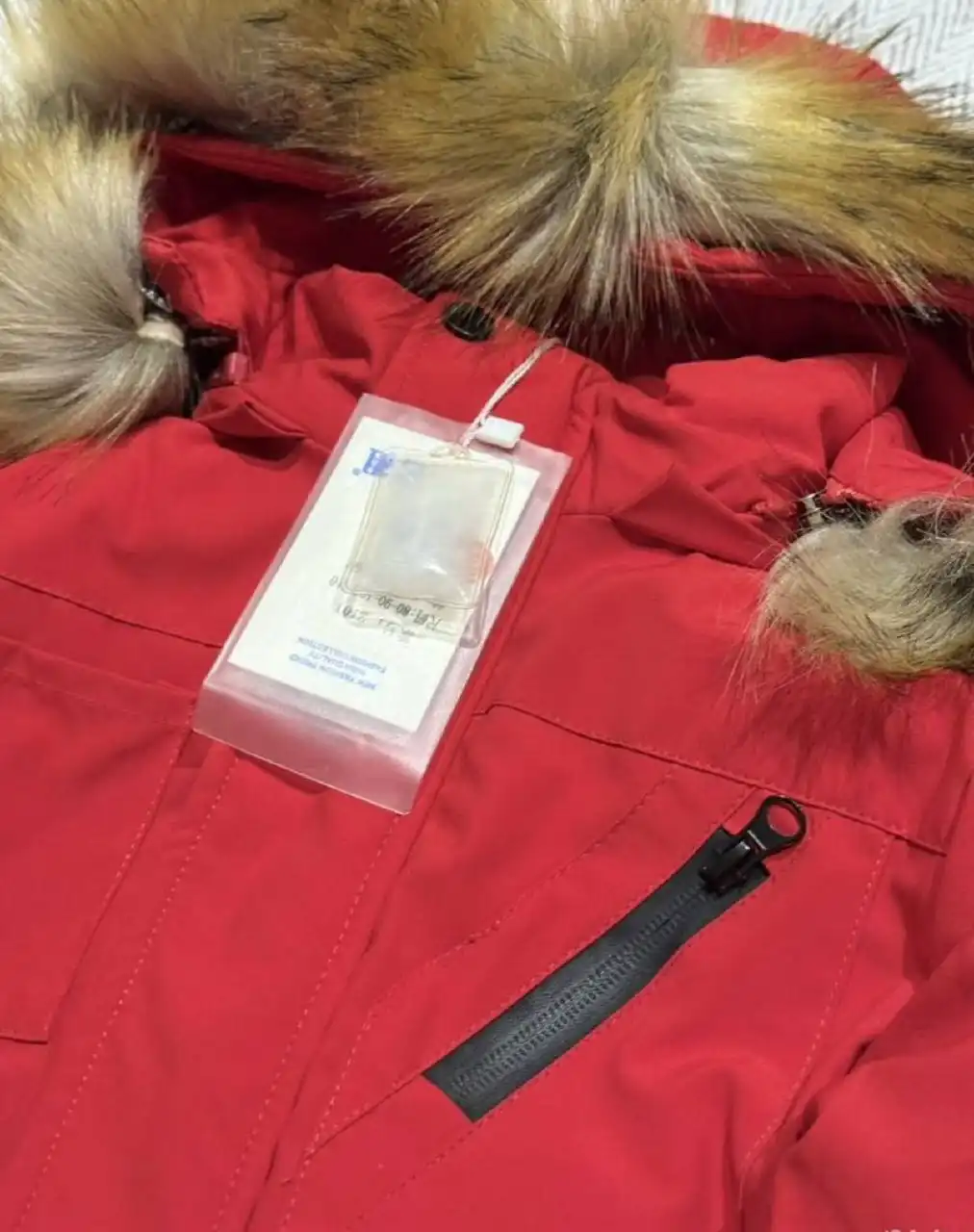 Зимний детский комбез с курткой