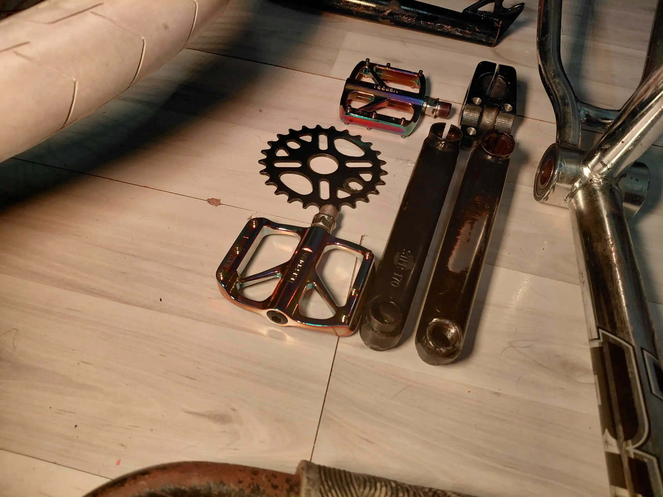 Продажа BMX по деталям и комплектом