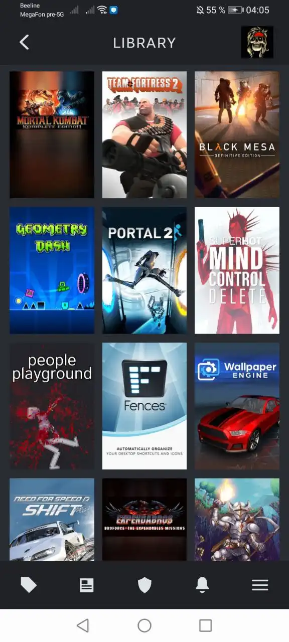 Продажа аккаунта Steam с играми - Игровые аккаунты (Электроника) в Уфа