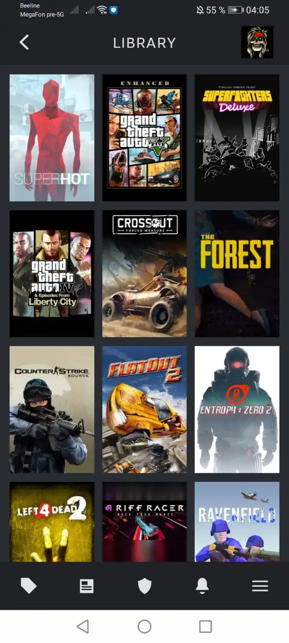 Продажа аккаунта Steam с играми - Игровые аккаунты (Электроника) в Уфа