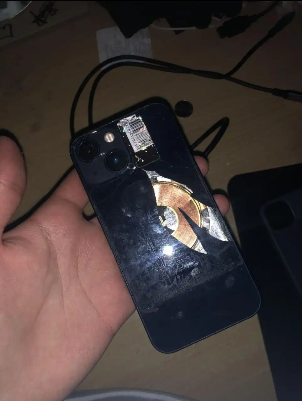 Продам iPhone 13 Mini с замененным аккумулятором - Смартфоны (Электроника) в Уфа