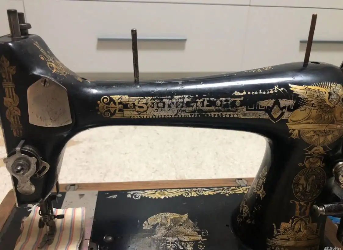 Швейная машинка Singer 1911 года выпуска - Барахолка в Уфа