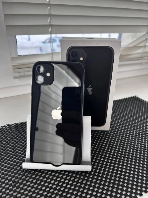 iPhone 11 128 ГБ черный в хорошем состоянии - Электроника в Уфа