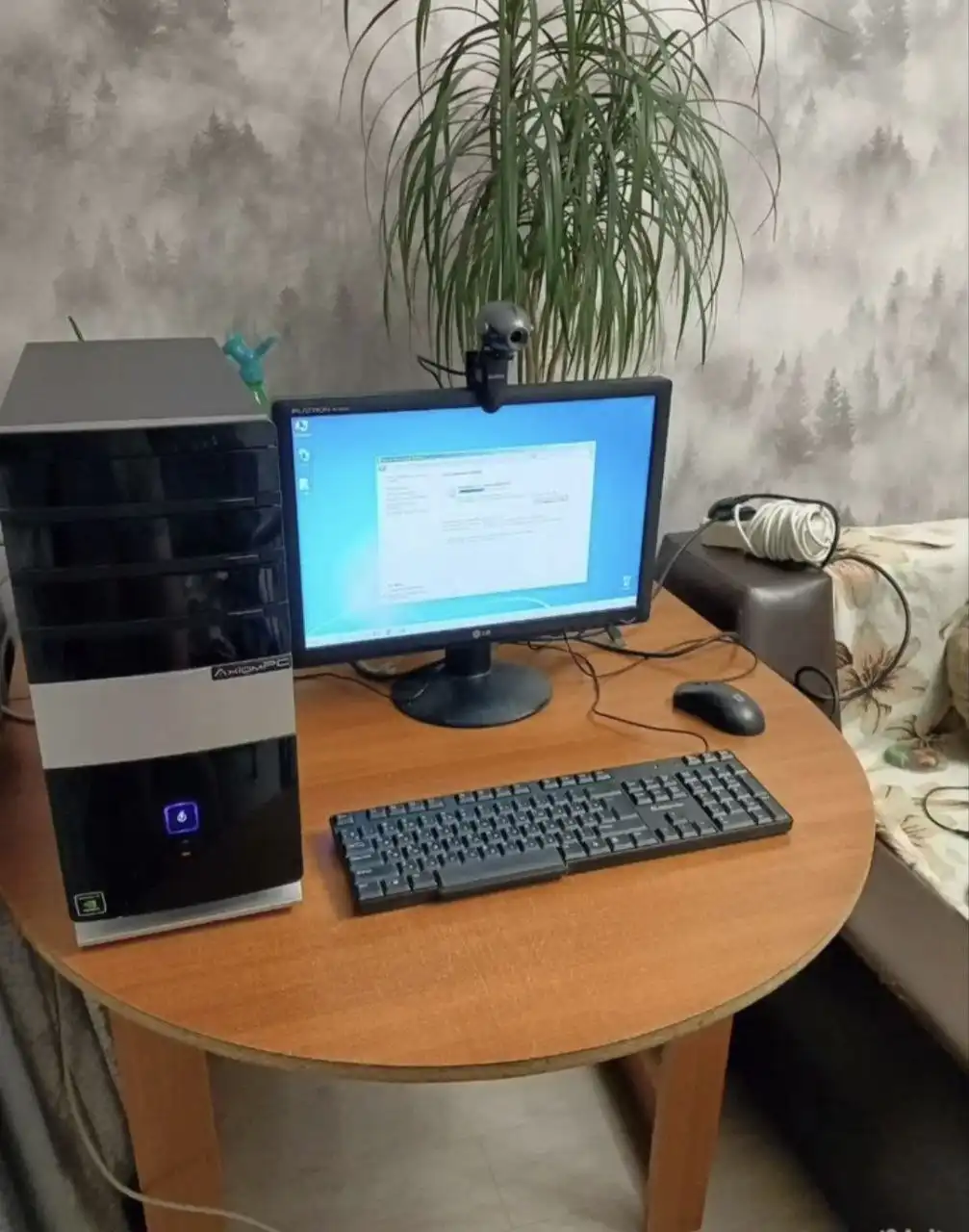 Продам компьютер с монитором и периферией - Компьютеры и комплектующие (Электроника) в Уфа