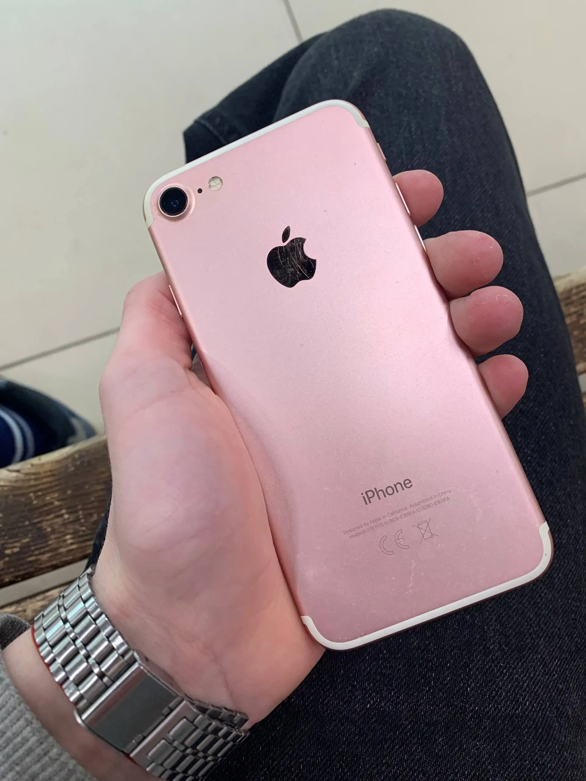 Продам iPhone 7 32 ГБ розовый - Смартфоны (Электроника) в Уфа