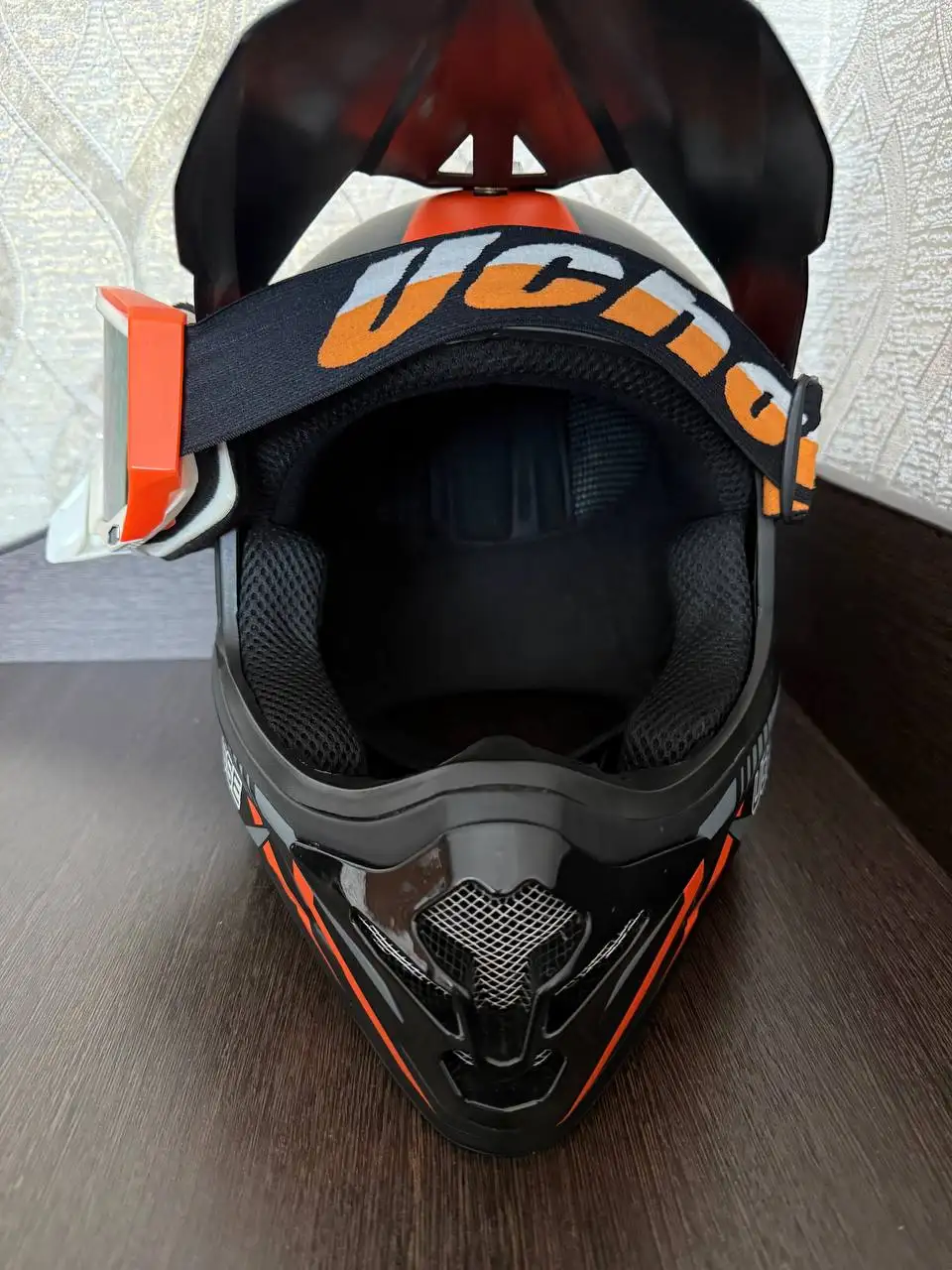 Продажа кроссового шлема фулл комплект - Мотоциклетная экипировка (Хобби и отдых) в Уфа