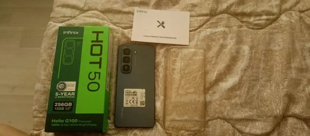 Продам или обменяю на iPhone новый телефон Infinix Hot 50 12/256 - Рации и средства связи в Уфа