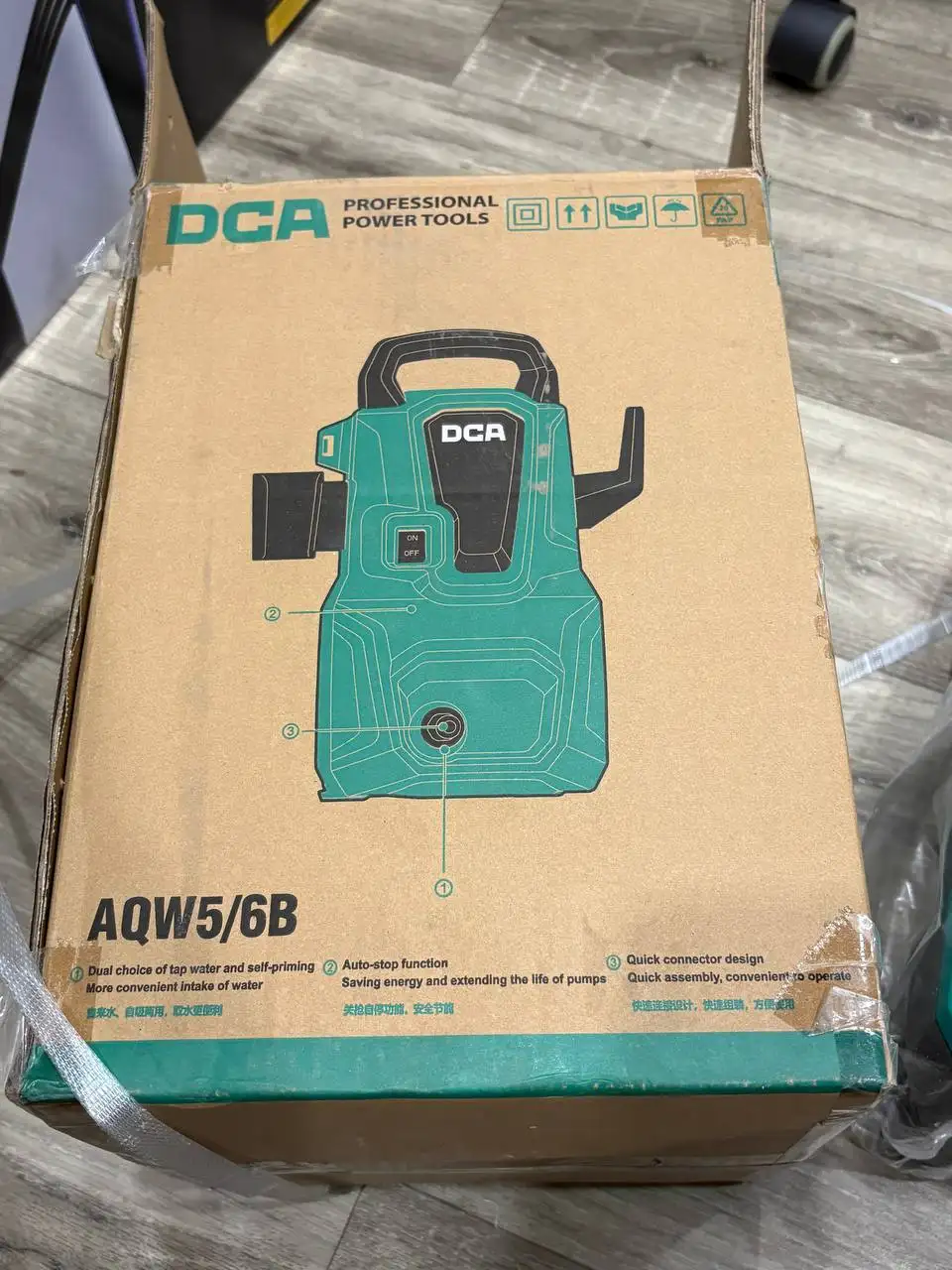 Продам мойку высокого давления DCA 1.08 кВт, 90 бар AQW5/6B - Садово-строительная техника (Барахолка) в Уфа