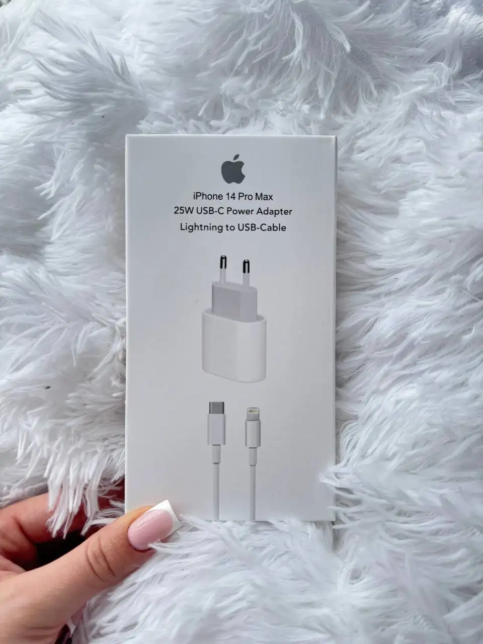 Комплект зарядки Apple Lightning 25W - Аксессуары для телефонов (Электроника) в Уфа