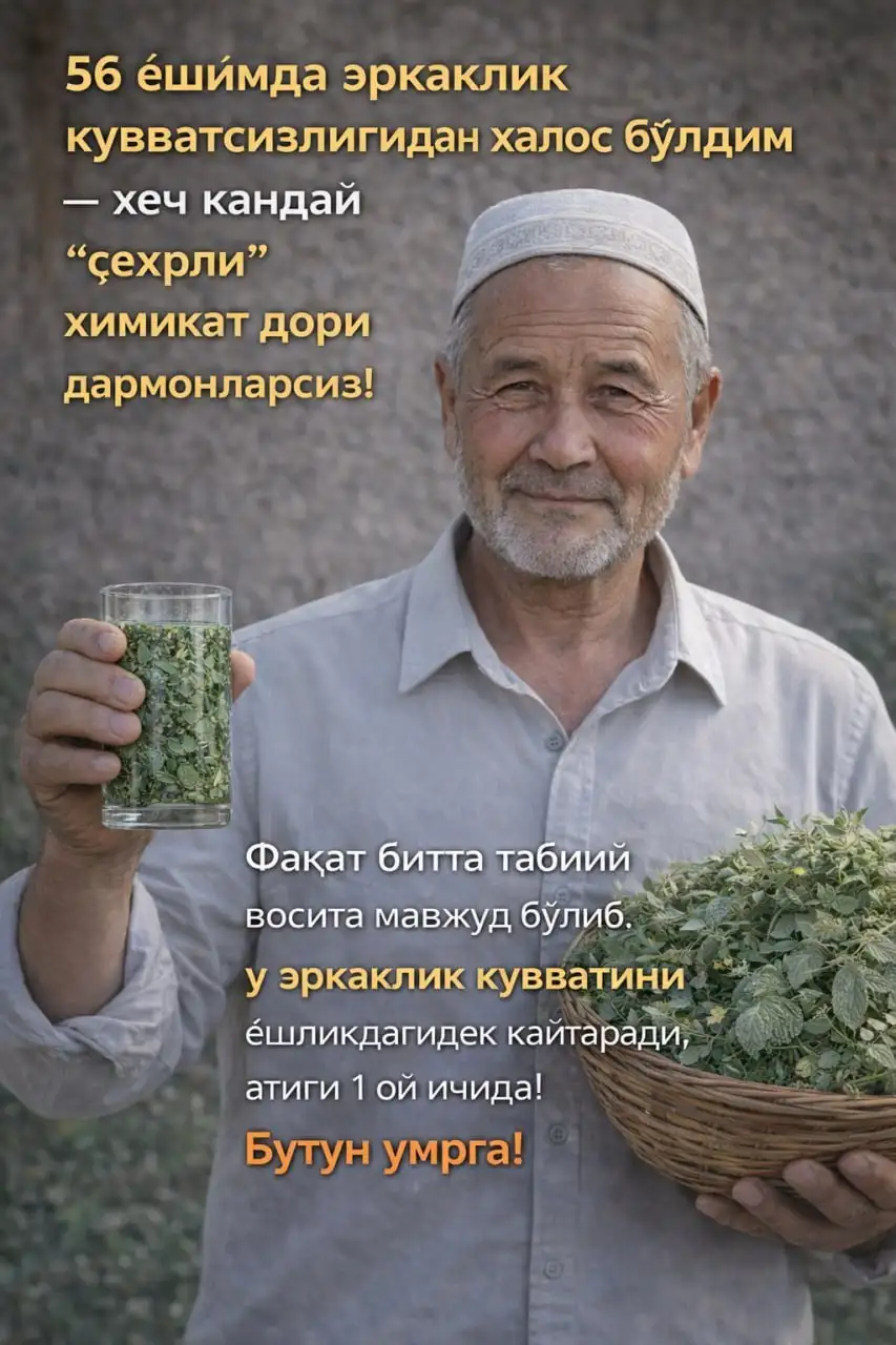 Табиий ечим жинсий заифлик учун - Мужское здоровье (Красота и здоровье) в Уфа