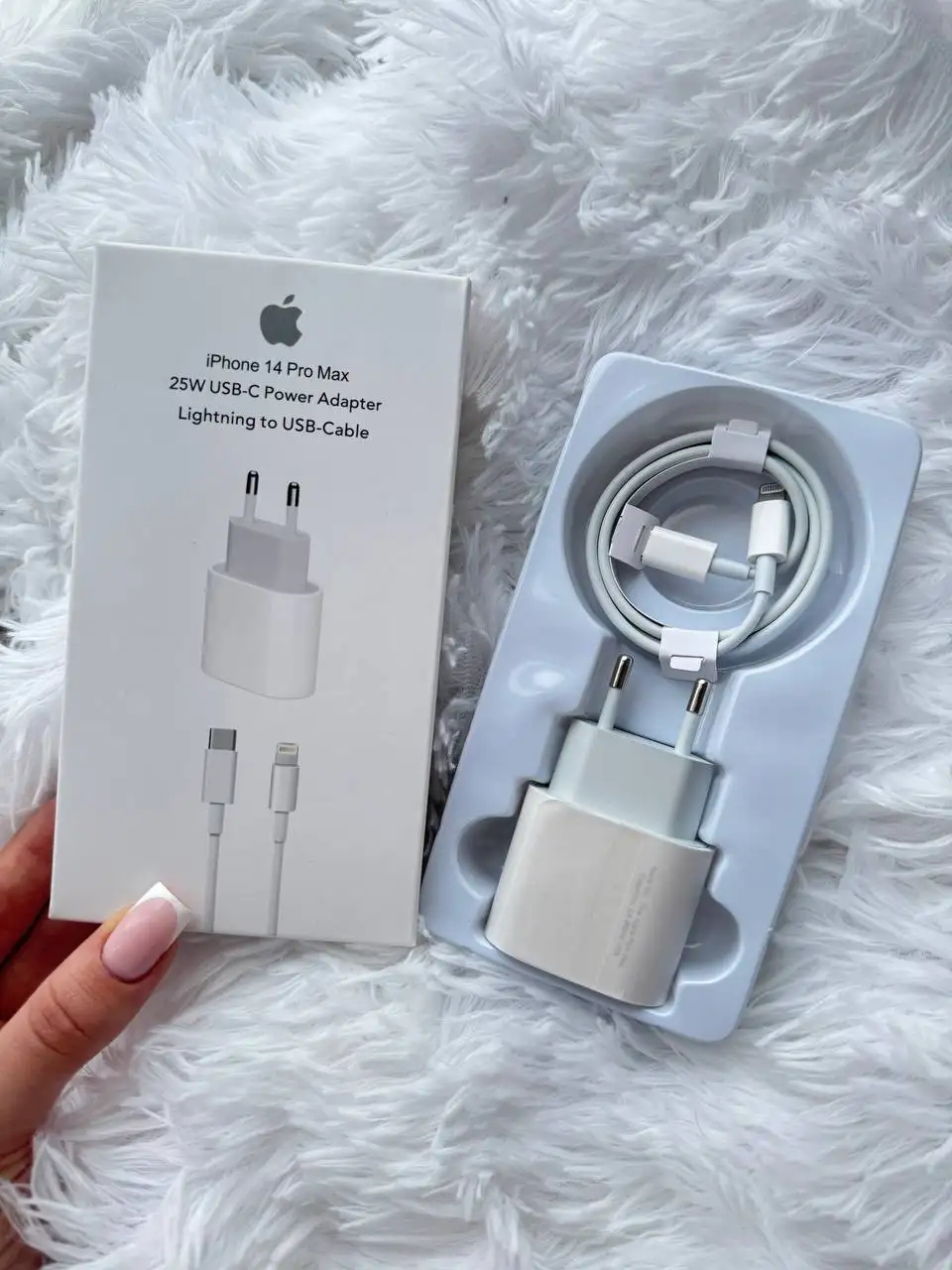 Зарядное устройство Apple Lightning 25W - Аксессуары для мобильных устройств (Электроника) в Уфа