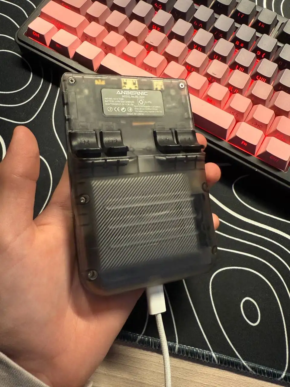 Anbernic RG353V с прошивкой ArkOS и картой памяти - Портативные игровые консоли (Электроника) в Уфа