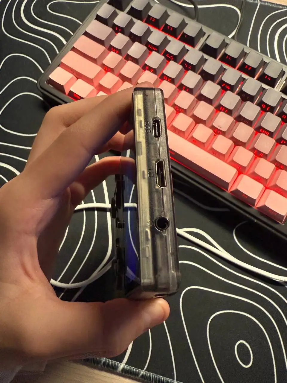 Anbernic RG353V в идеальном состоянии с прошивкой ArkOS - Портативные игровые консоли (Электроника) в Уфа