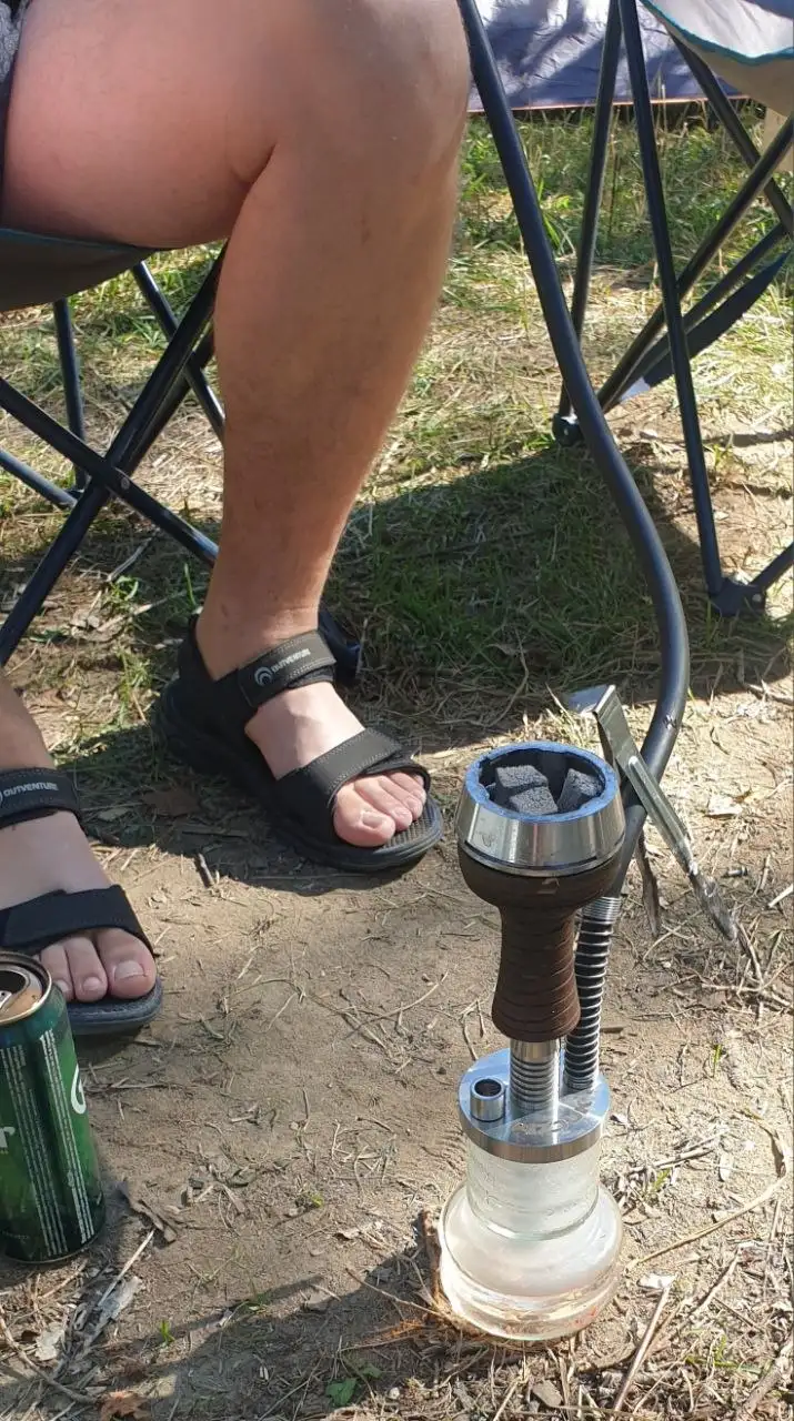 Мини кальян складной с чехлом - Кальяны и аксессуары (Хобби и отдых) в Уфа