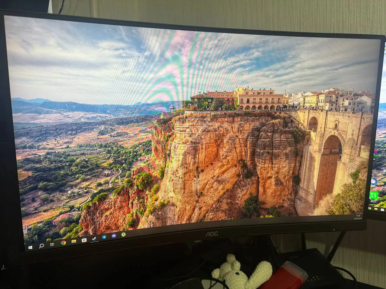 Продам монитор 240 Гц с кронштейном - Мониторы (Электроника) в Уфа